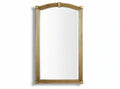 Specchio rettangolare in vetro con cornice argentata 60 x 90 x 2cm